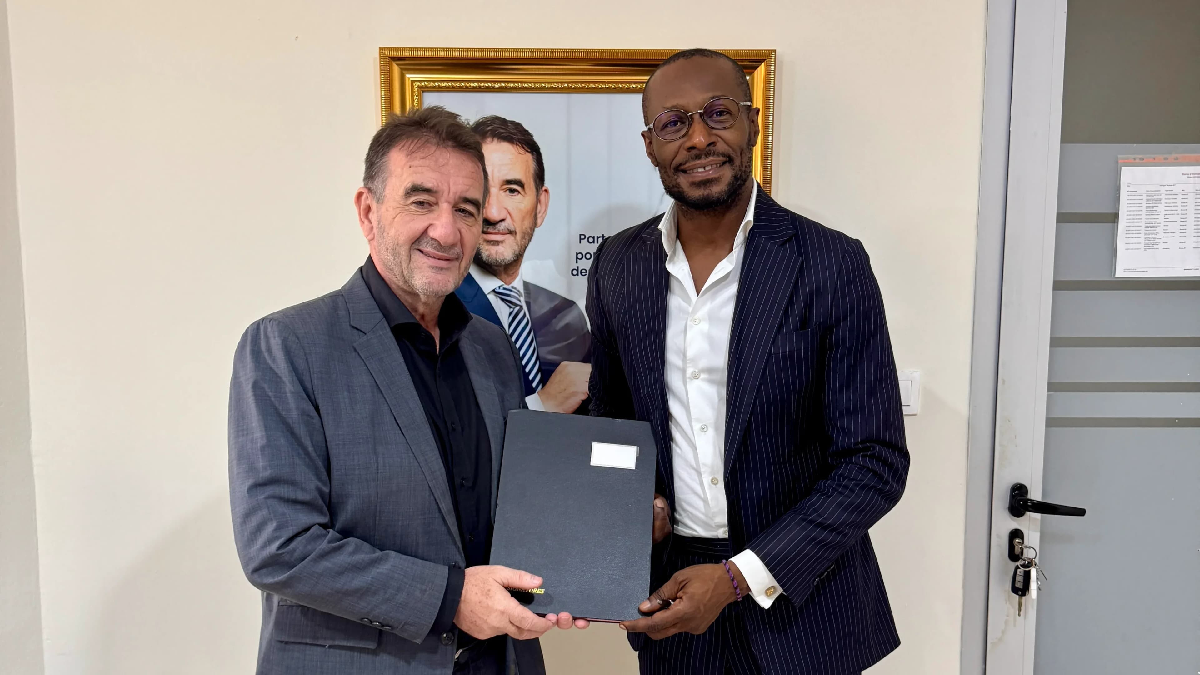 Signature Accord de financement pour l'expansion du projet Shea&Honey